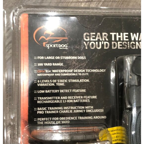 SportDOG 100 Yard-Trainer Remote Dog Training Collar YT-100 Shock Trainer NEW - Picture 5 of 6